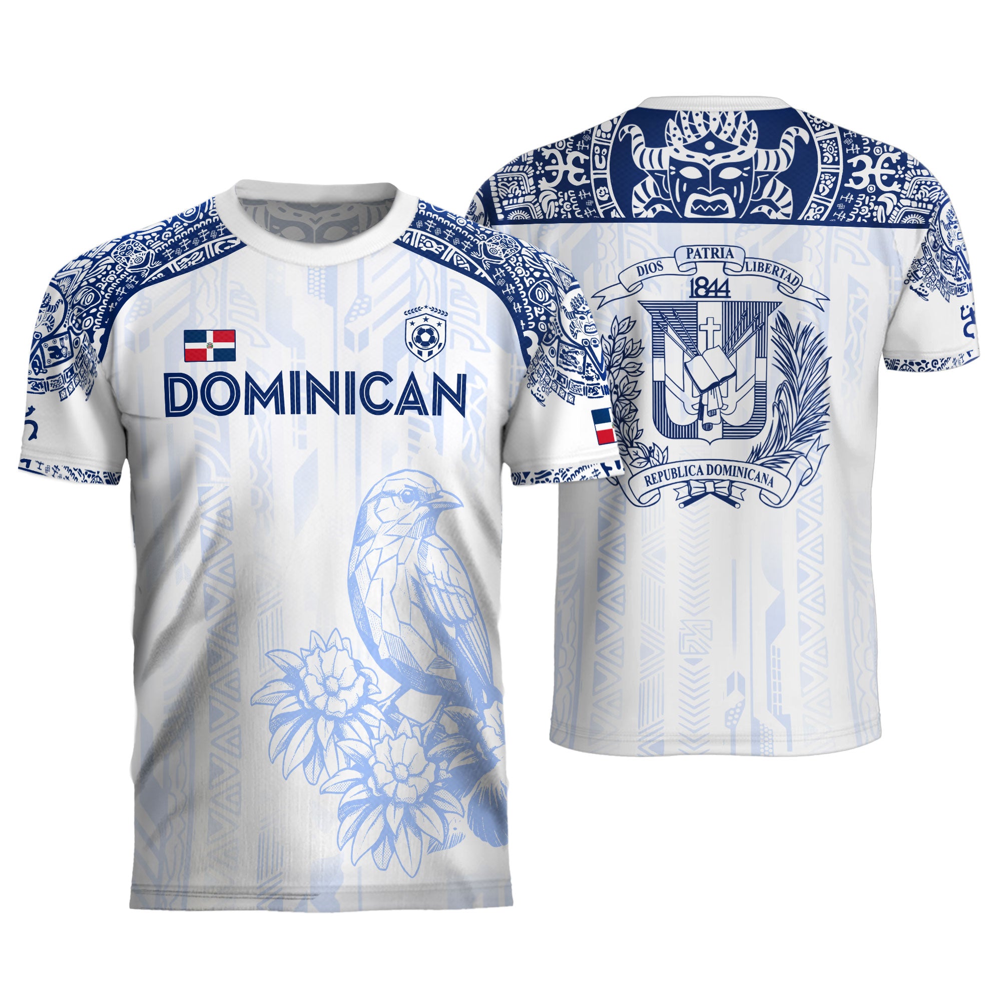 Dominican Republic Orgullo Dominicano White Cigua Palmera Soccer Jersey