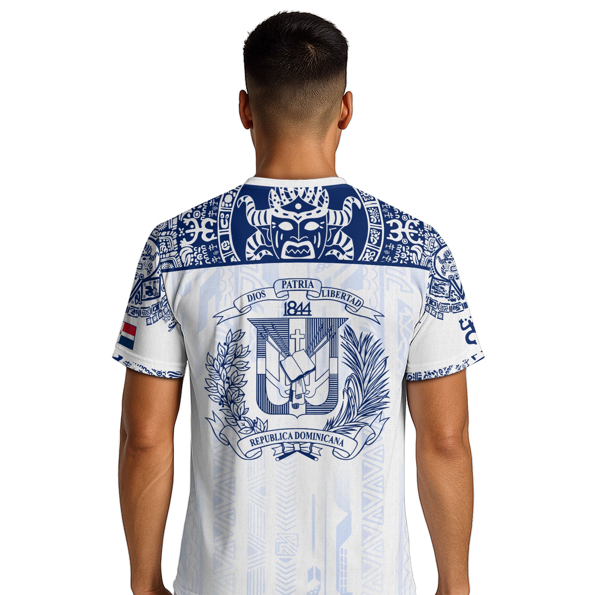 Dominican Republic Orgullo Dominicano White Cigua Palmera Soccer Jersey