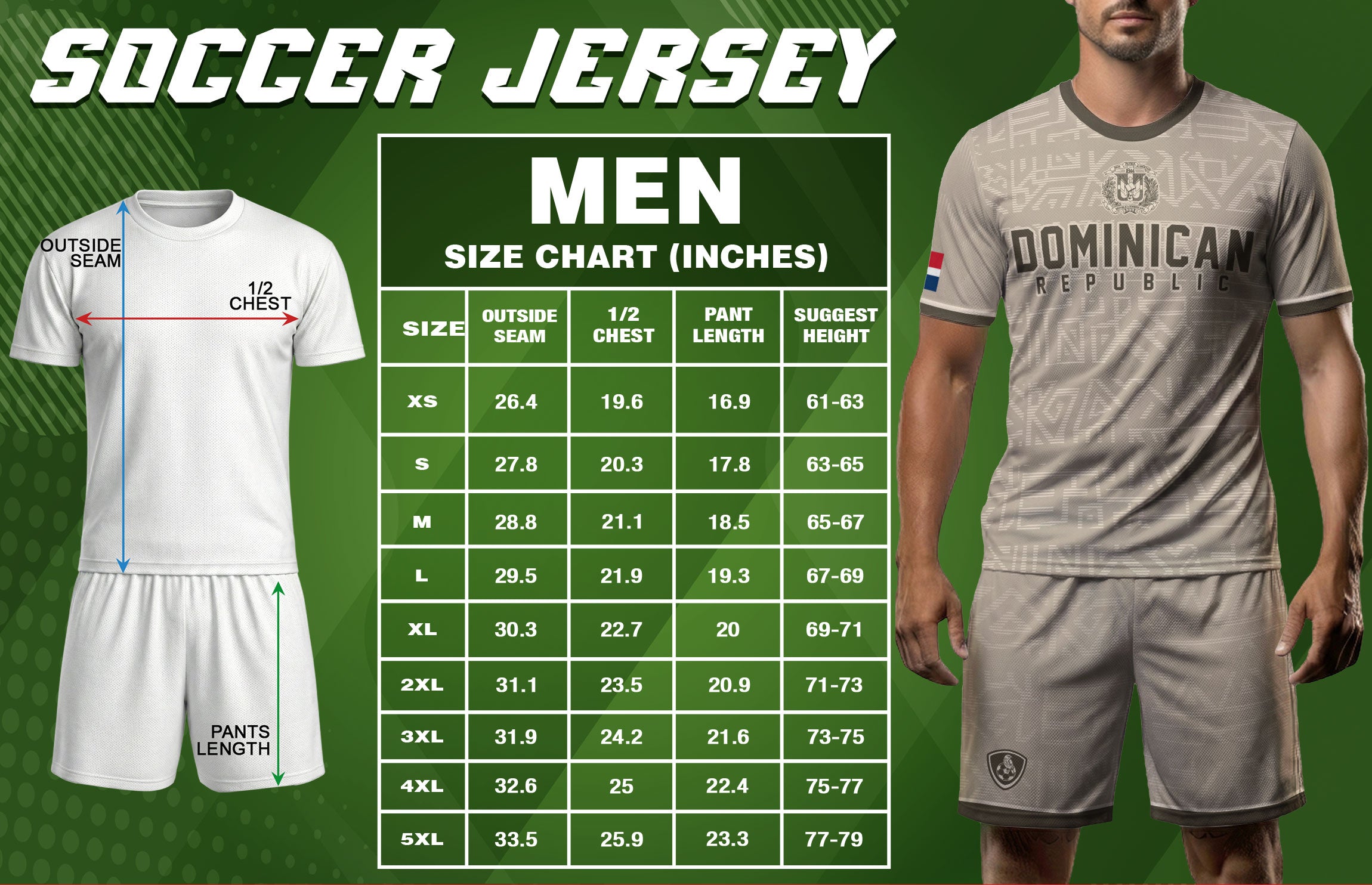 Dominican Republic Beige Brown National Symbol Pattern Graphic Pride Soccer Jersey