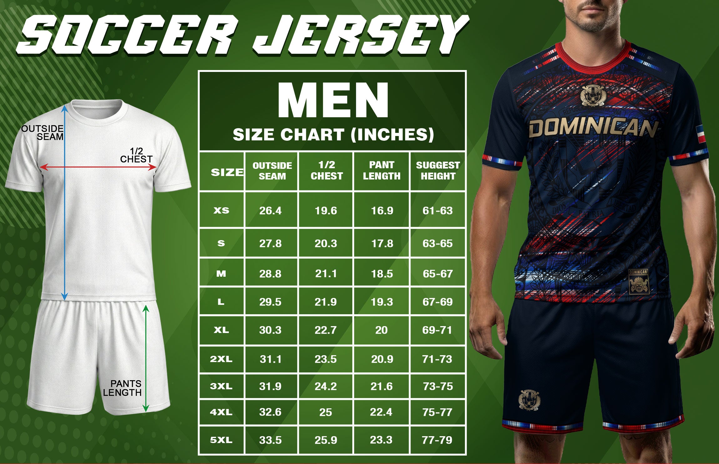 Dominican Heritage Pride Soccer Jersey Black Red Navy, Dominican Soccer Jersey, Cultural Unity Collection