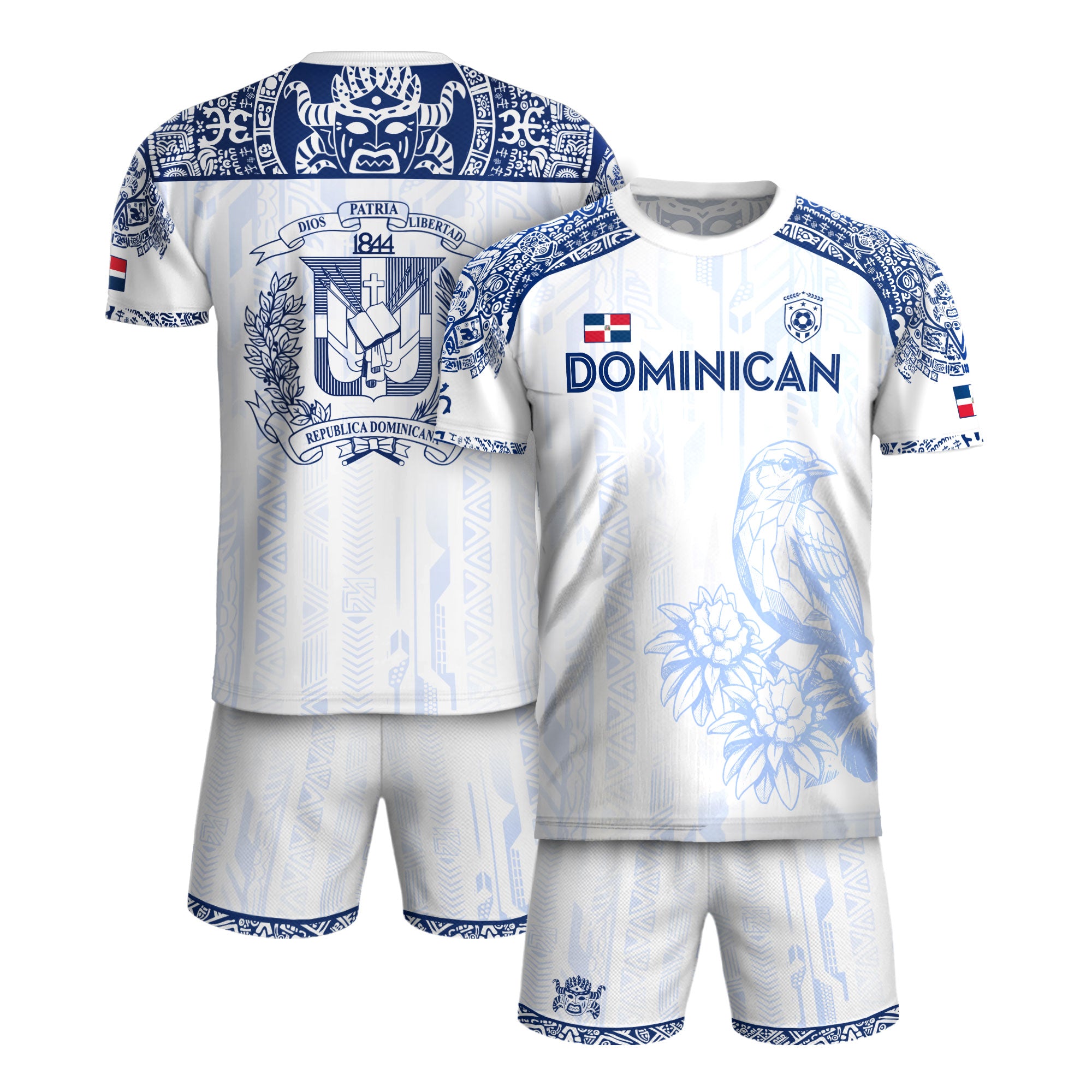 Dominican Republic Orgullo Dominicano White Cigua Palmera Soccer Jersey