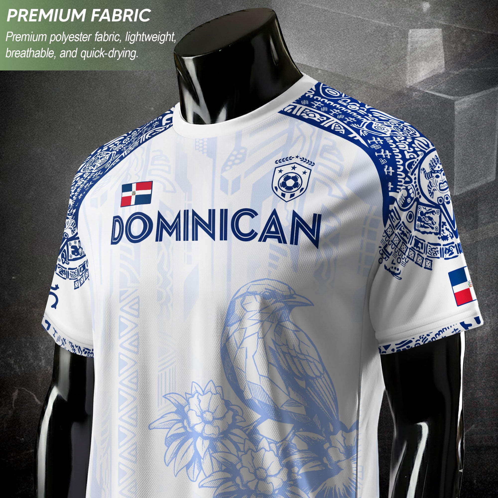 Dominican Republic Orgullo Dominicano White Cigua Palmera Soccer Jersey