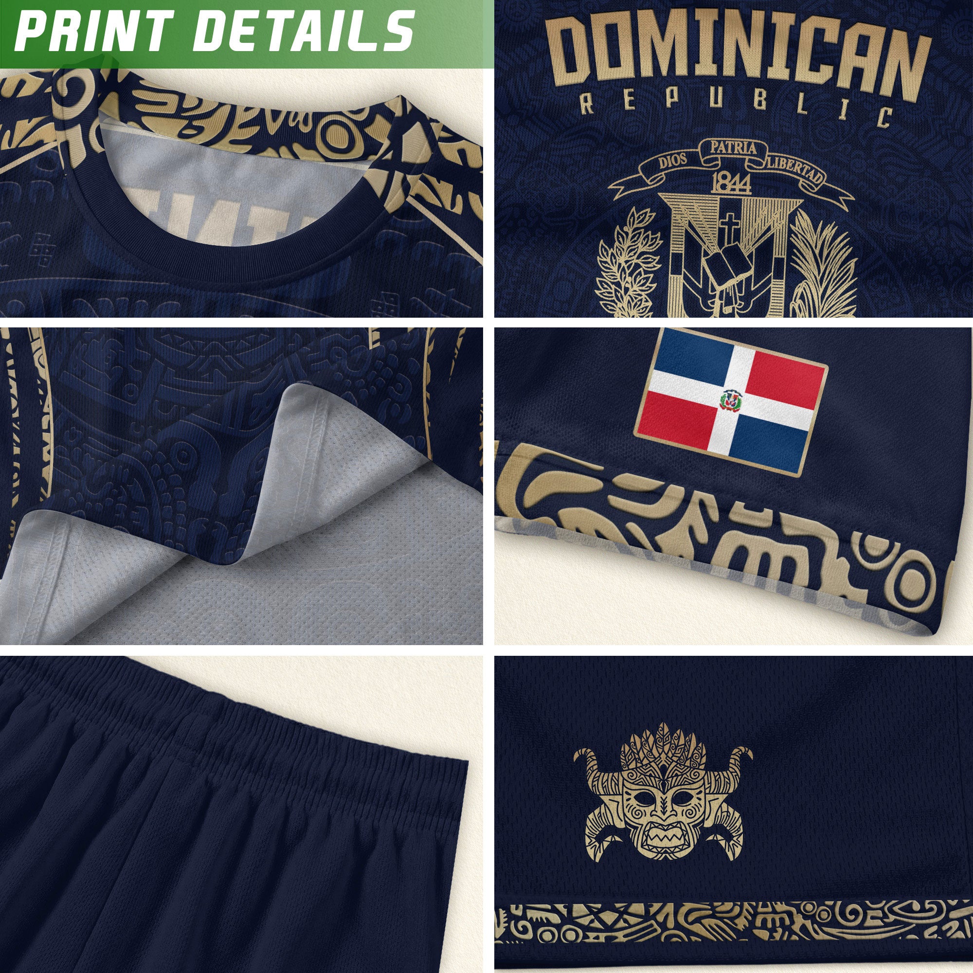 Dominican National Pride Soccer Jersey Navy And Gold, Culture Beyond the Game