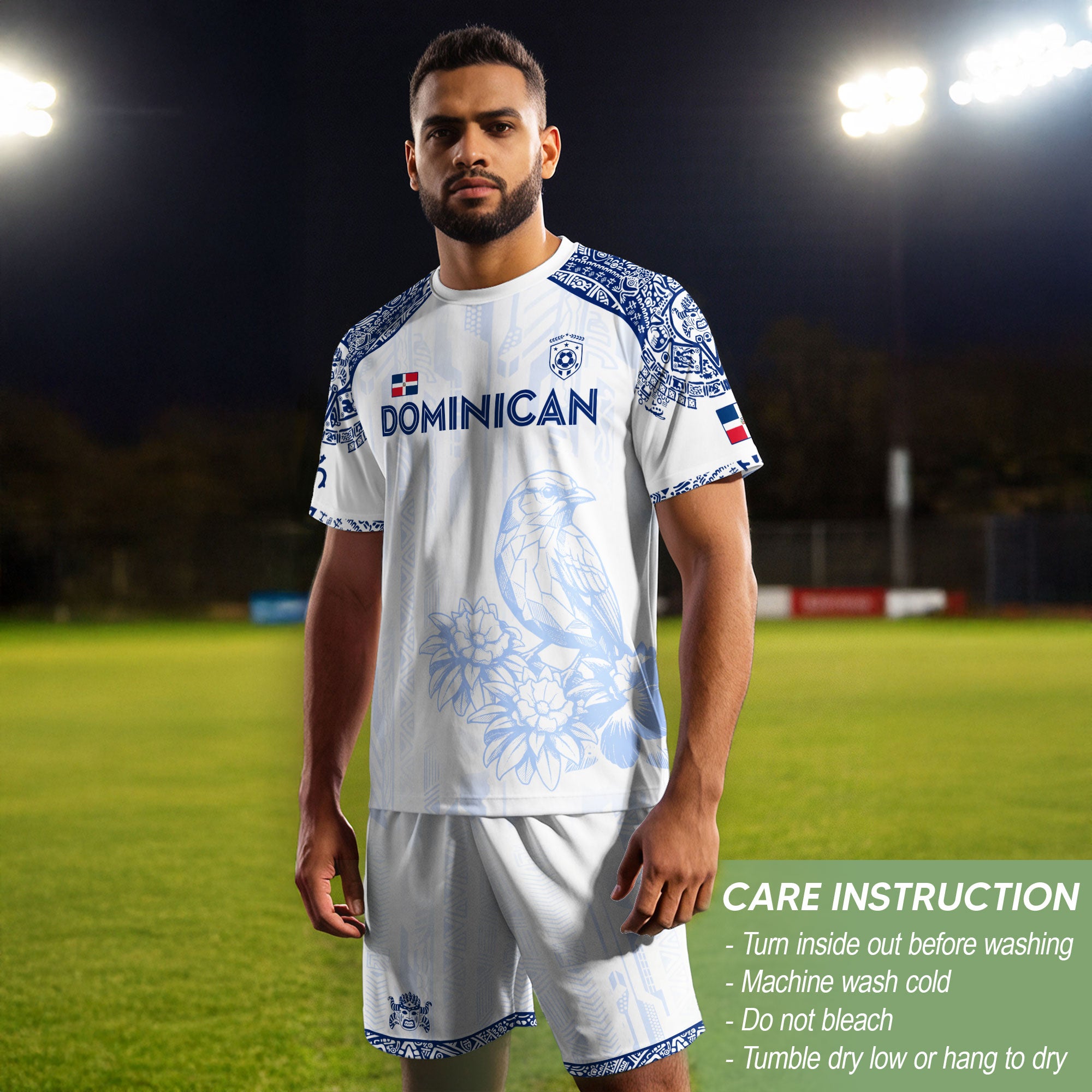 Dominican Republic Orgullo Dominicano White Cigua Palmera Soccer Jersey