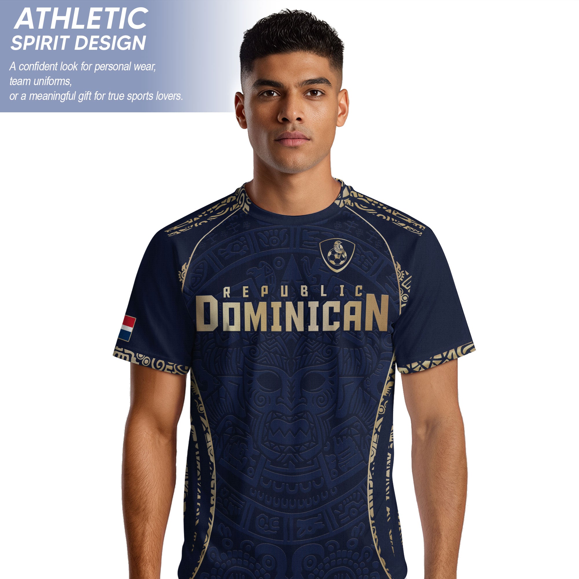 Dominican National Pride Soccer Jersey Navy And Gold, Culture Beyond the Game