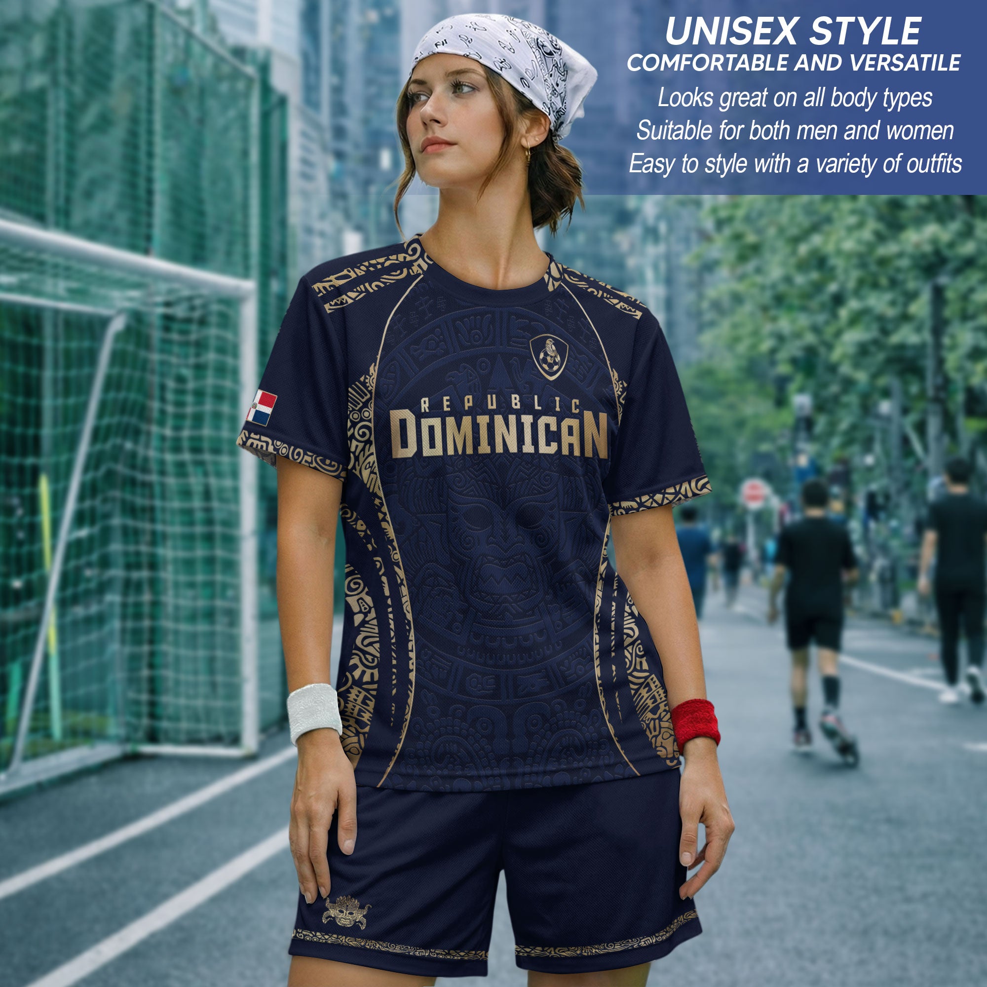 Dominican National Pride Soccer Jersey Navy And Gold, Culture Beyond the Game